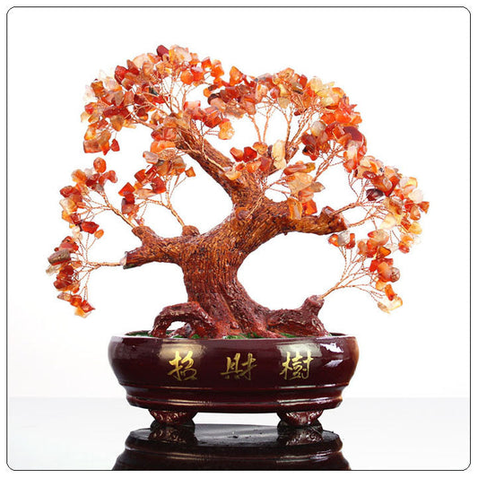 BONSAI JEWEL TREE 11" STATUE