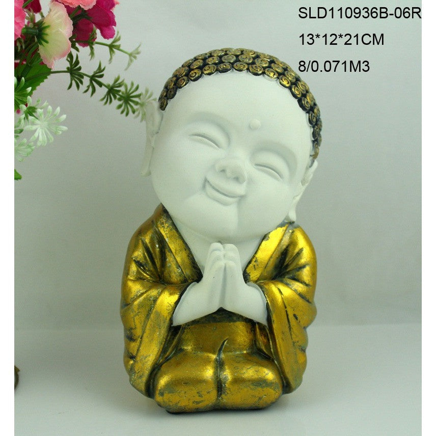 HAPPY MONK STATUE